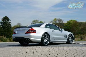 Mercedes SL63 AMG 2013 Seite - Heck