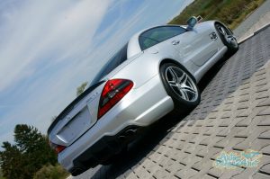 Mercedes SL63 AMG 2013 Seite - Heck